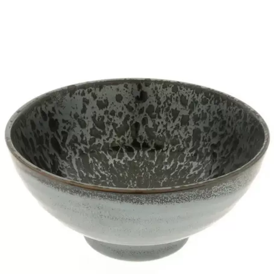 MIYA Company Medium Bowls^Bowl Silver Blue Granite Design 7-3/4"