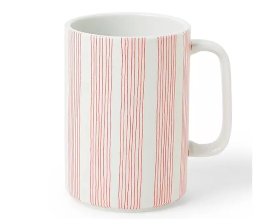MIYA Company Mugs^Mug Red Obi Stripe