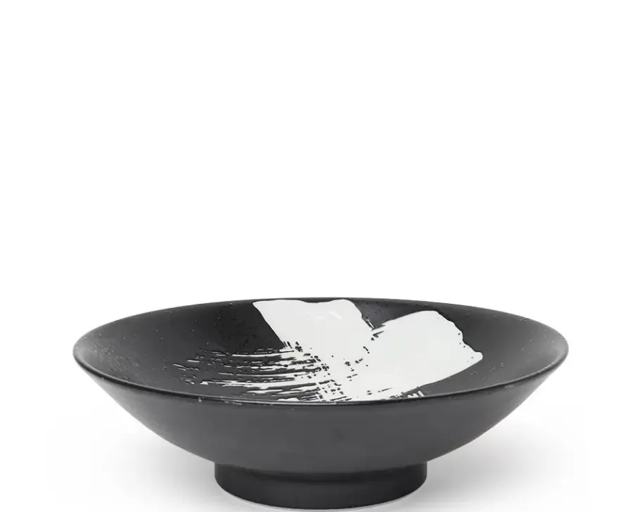 MIYA Company Serving Bowls & Plates^White Brush Stroke 9.75" Serving Bowl